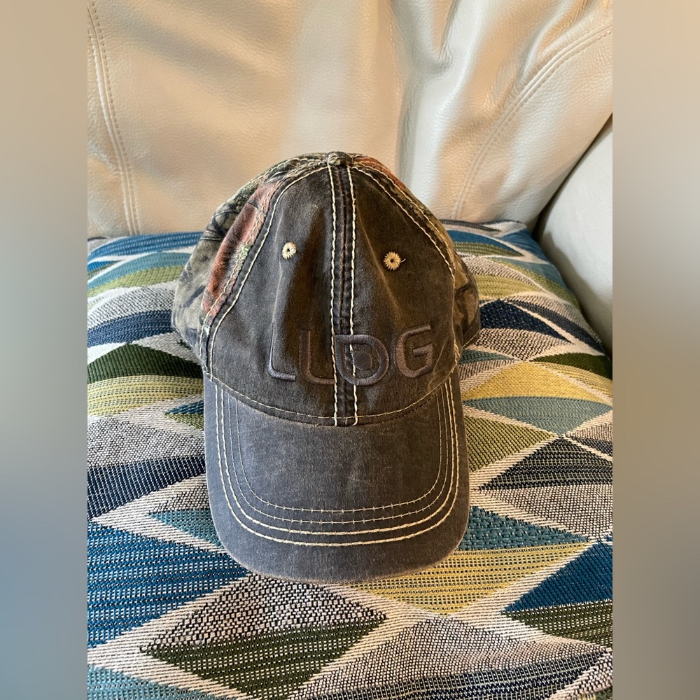 LLOG Hat Cap Camo Adjustable Strap